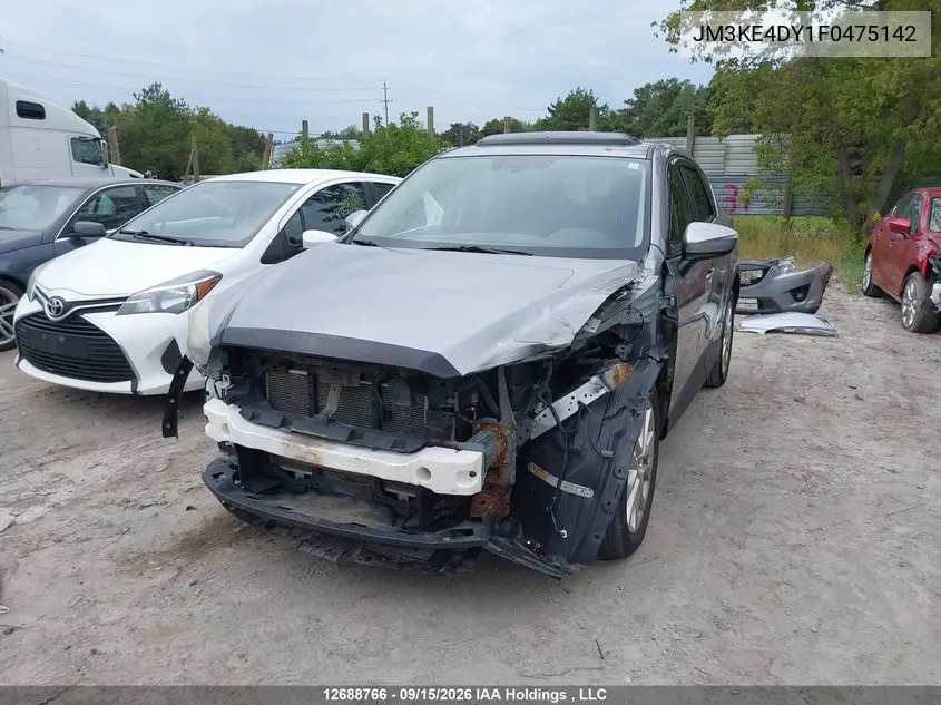2015 MAZDA CX-5 VIN JM3KE4DY1F0475142 — фото 14