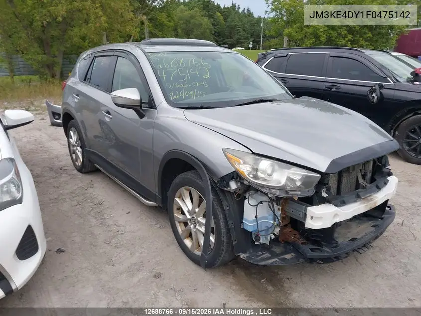2015 MAZDA CX-5 VIN JM3KE4DY1F0475142 — фото 15
