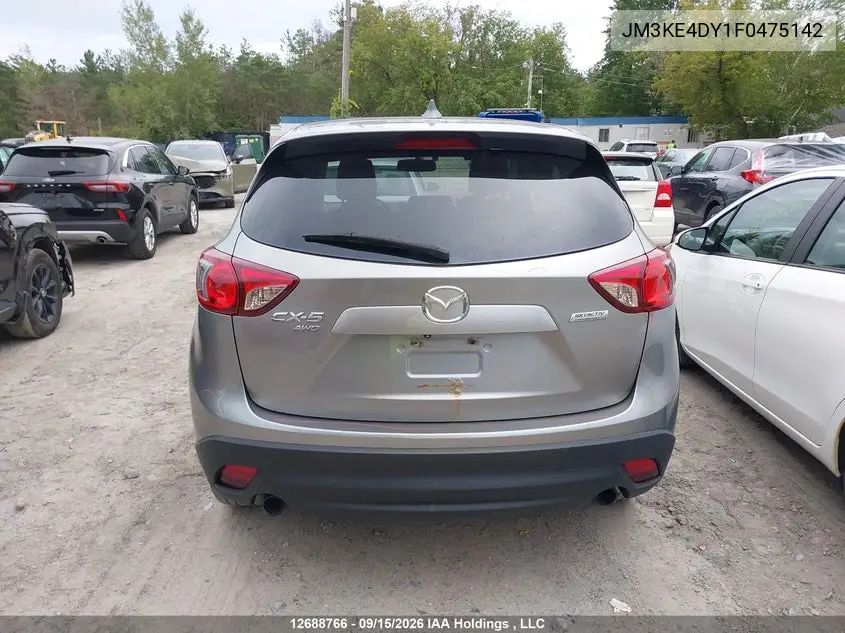 2015 MAZDA CX-5 VIN JM3KE4DY1F0475142 — фото 18