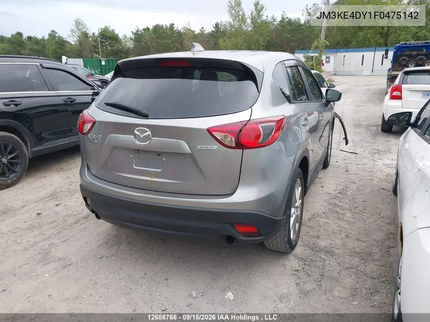 2015 MAZDA CX-5 VIN JM3KE4DY1F0475142 — фото 5