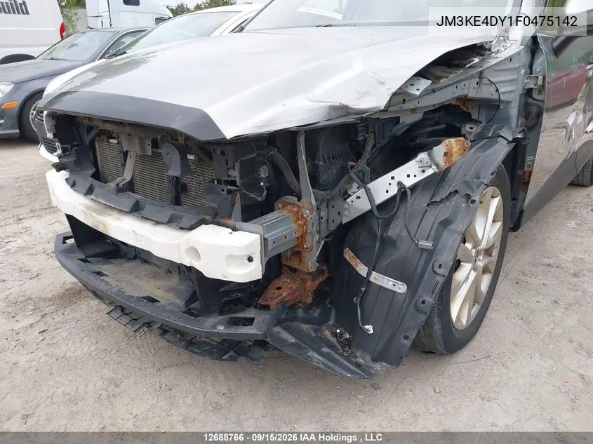 2015 MAZDA CX-5 VIN JM3KE4DY1F0475142 — фото 7
