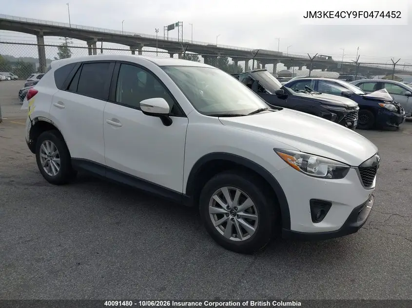 MAZDA CX-5 2015, VIN JM3KE4CY9F0474452