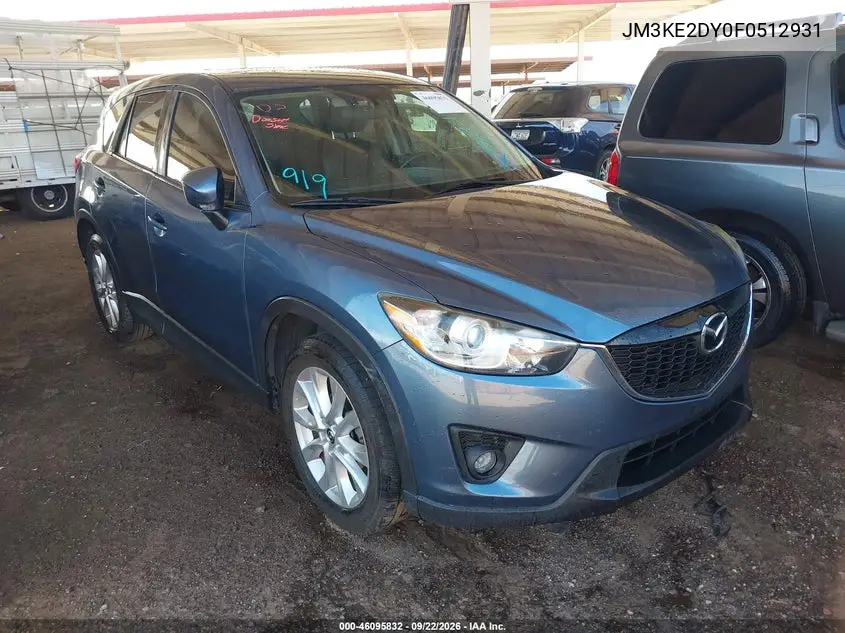 MAZDA CX-5 2015, VIN JM3KE2DY0F0512931