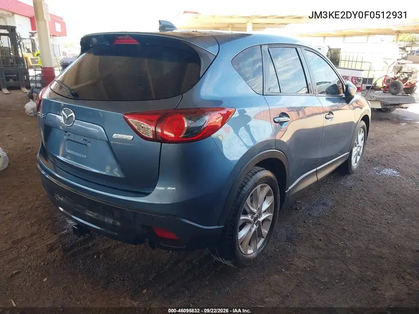 2015 MAZDA CX-5 VIN JM3KE2DY0F0512931 — фото 4