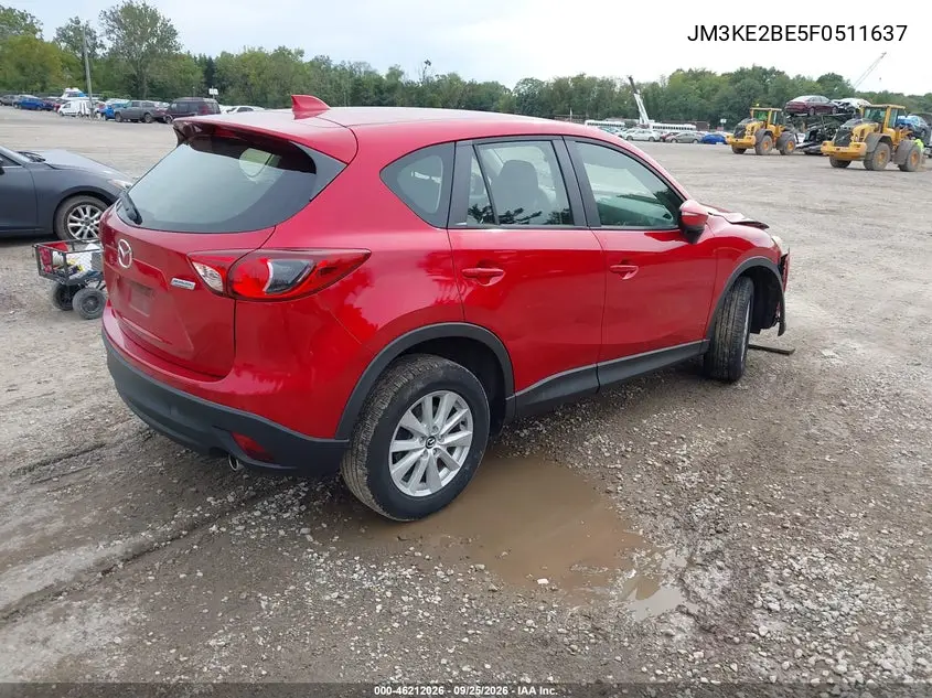 2015 MAZDA CX-5 VIN JM3KE2BE5F0511637 — фото 4