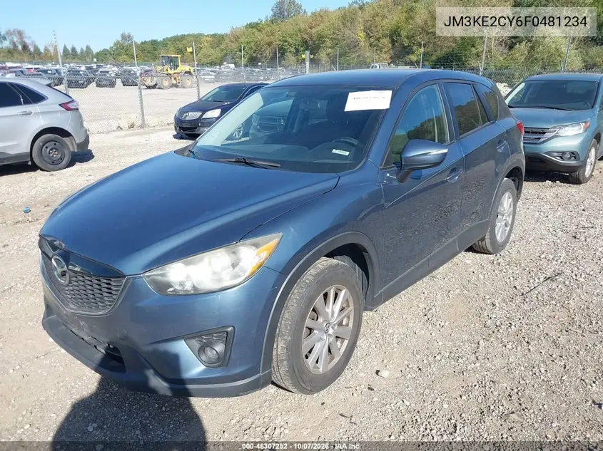 2015 MAZDA CX-5 VIN JM3KE2CY6F0481234 — фото 2