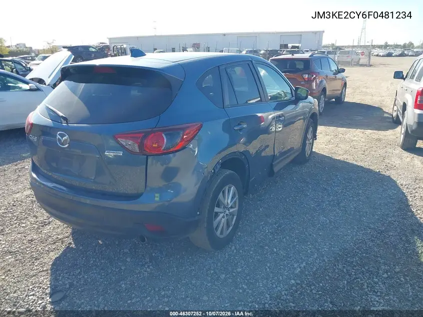 2015 MAZDA CX-5 VIN JM3KE2CY6F0481234 — фото 4