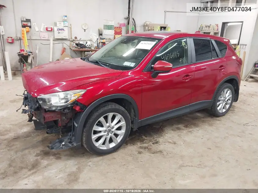 2015 MAZDA CX-5 VIN JM3KE4DY8F0477034 — фото 2