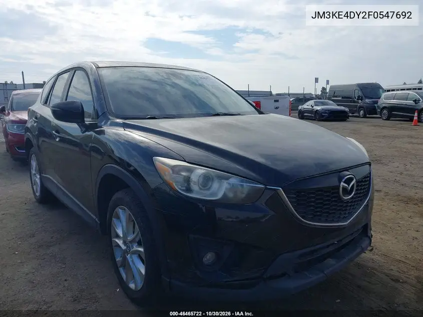 MAZDA CX-5 2015, VIN JM3KE4DY2F0547692