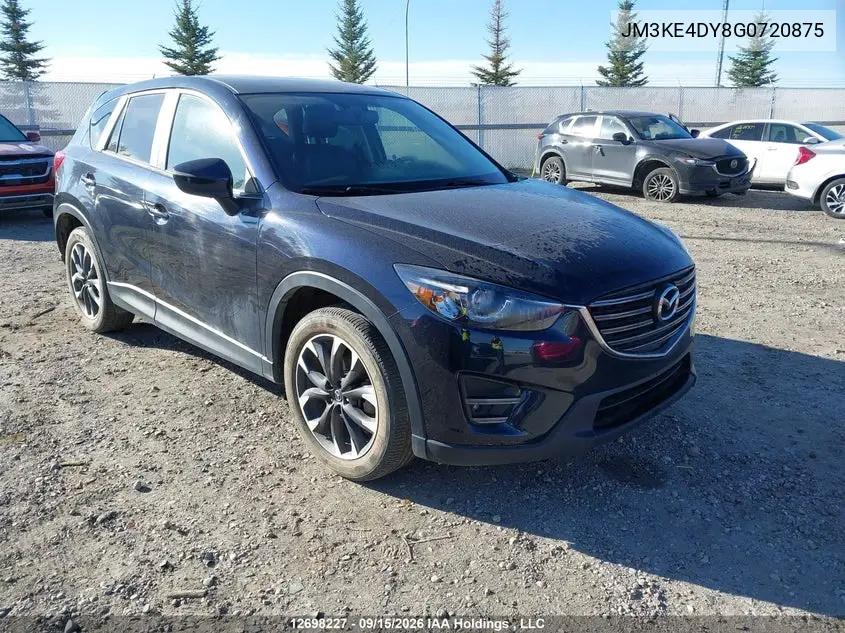 MAZDA CX-5 2016, VIN JM3KE4DY8G0720875