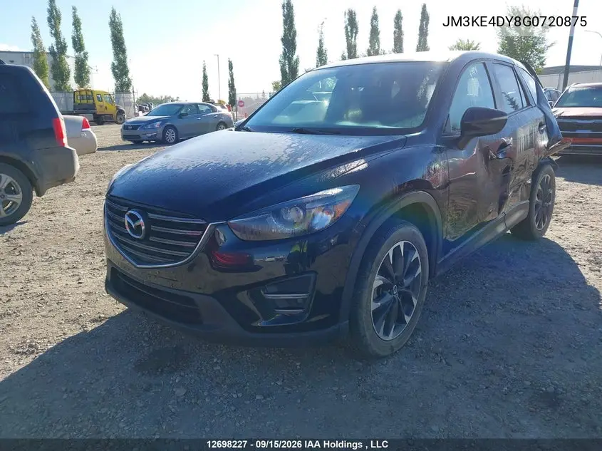 2016 MAZDA CX-5 VIN JM3KE4DY8G0720875 — фото 2