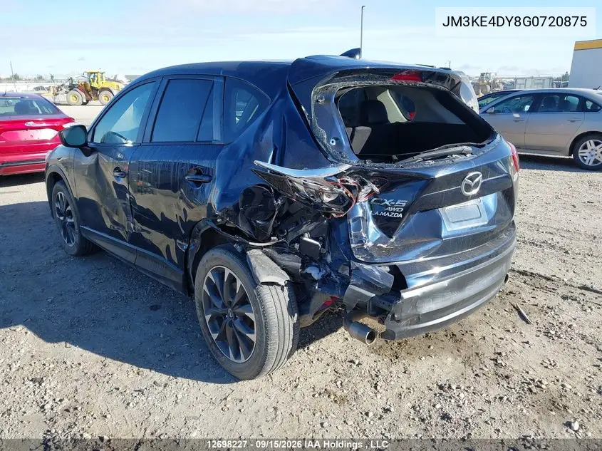 2016 MAZDA CX-5 VIN JM3KE4DY8G0720875 — фото 3