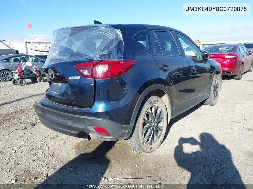 2016 MAZDA CX-5 VIN JM3KE4DY8G0720875 — фото 4