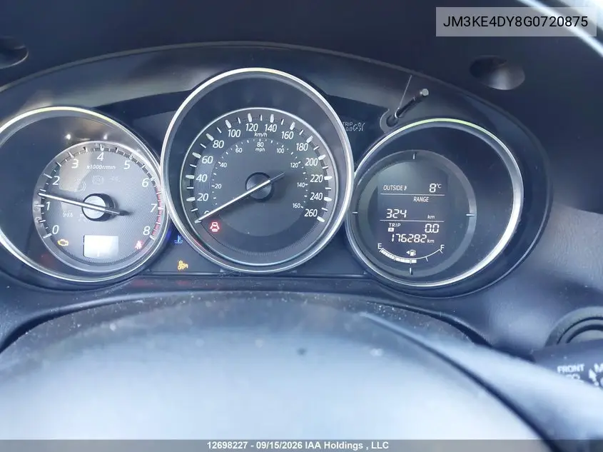 2016 MAZDA CX-5 VIN JM3KE4DY8G0720875 — фото 7