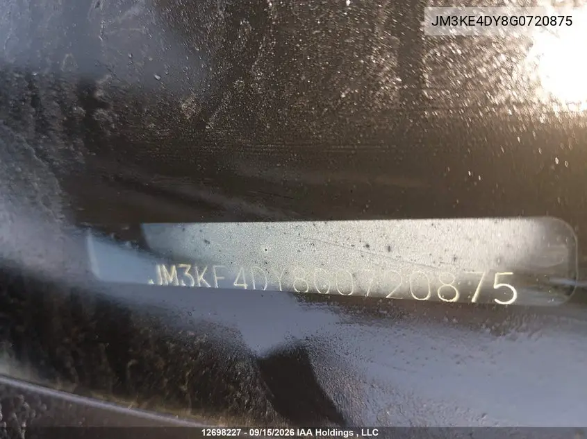 2016 MAZDA CX-5 VIN JM3KE4DY8G0720875 — фото 9
