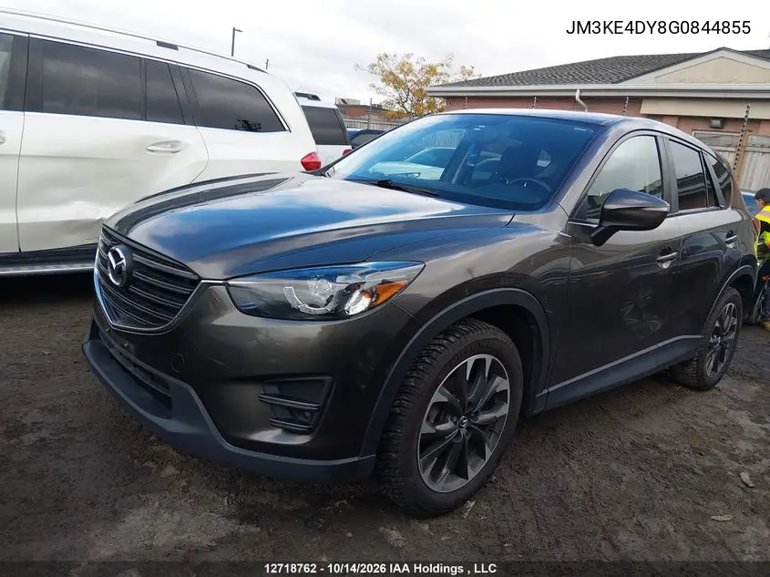 2016 MAZDA CX-5 VIN JM3KE4DY8G0844855 — фото 2