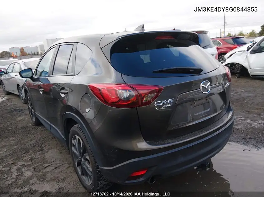 2016 MAZDA CX-5 VIN JM3KE4DY8G0844855 — фото 3
