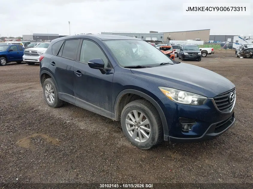 MAZDA CX-5 2016, VIN JM3KE4CY9G0673311