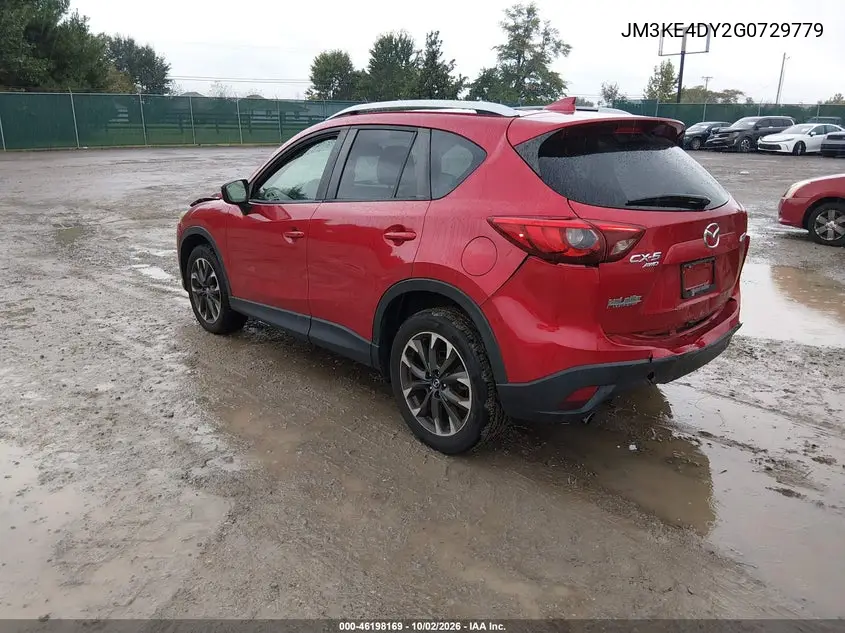 2016 MAZDA CX-5 VIN JM3KE4DY2G0729779 — фото 3