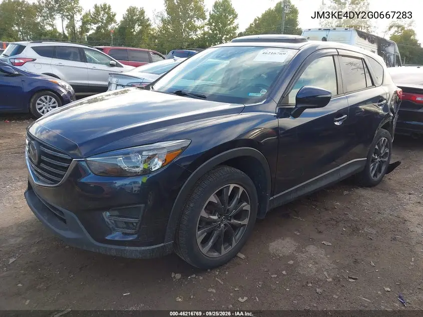 2016 MAZDA CX-5 VIN JM3KE4DY2G0667283 — фото 2
