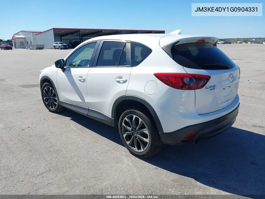 2016 MAZDA CX-5 VIN JM3KE4DY1G0904331 — фото 3