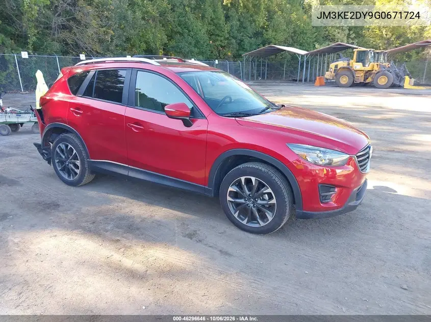 MAZDA CX-5 2016, VIN JM3KE2DY9G0671724