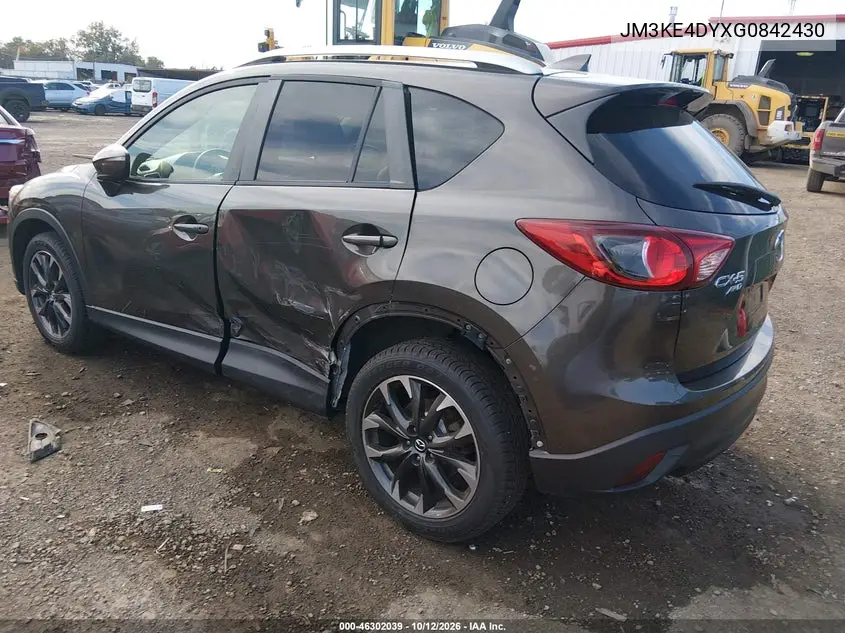2016 MAZDA CX-5 VIN JM3KE4DYXG0842430 — фото 3