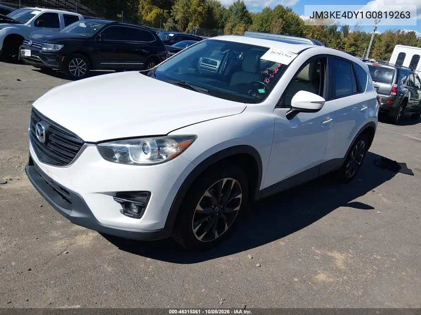 2016 MAZDA CX-5 VIN JM3KE4DY1G0819263 — фото 2