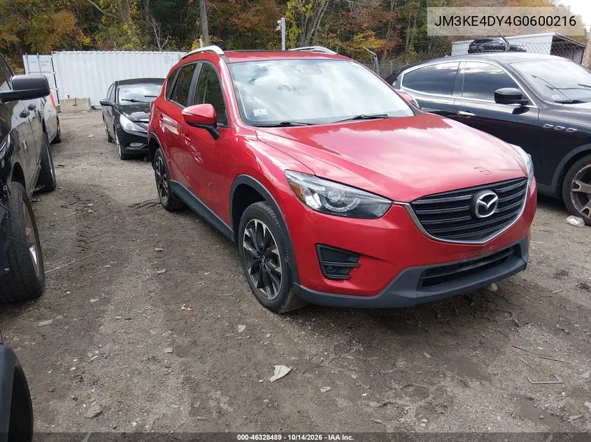 MAZDA CX-5 2016, VIN JM3KE4DY4G0600216