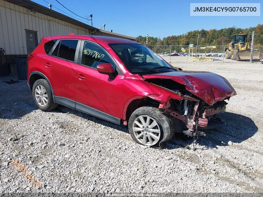 MAZDA CX-5 2016, VIN JM3KE4CY9G0765700