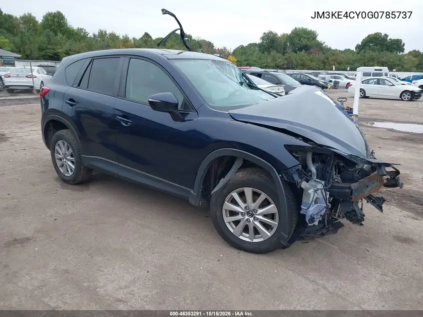 MAZDA CX-5 2016, VIN JM3KE4CY0G0785737