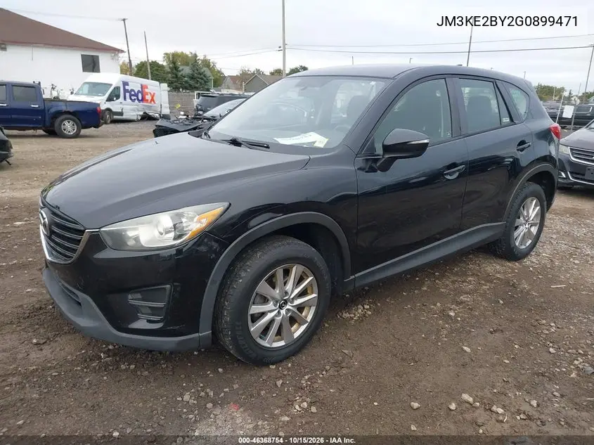2016 MAZDA CX-5 VIN JM3KE2BY2G0899471 — фото 2