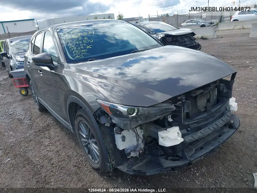 MAZDA CX-5 2017, VIN JM3KFBBL0H0144872