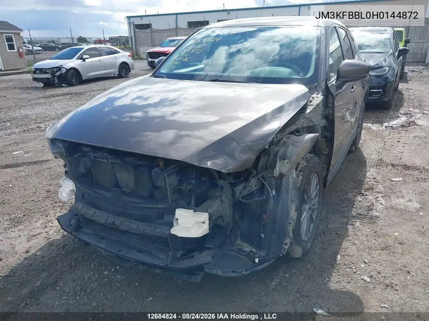 2017 MAZDA CX-5 VIN JM3KFBBL0H0144872 — фото 2