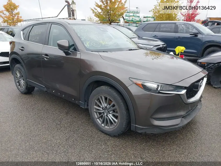 MAZDA CX-5 2017, VIN JM3KFBCL0H0136429
