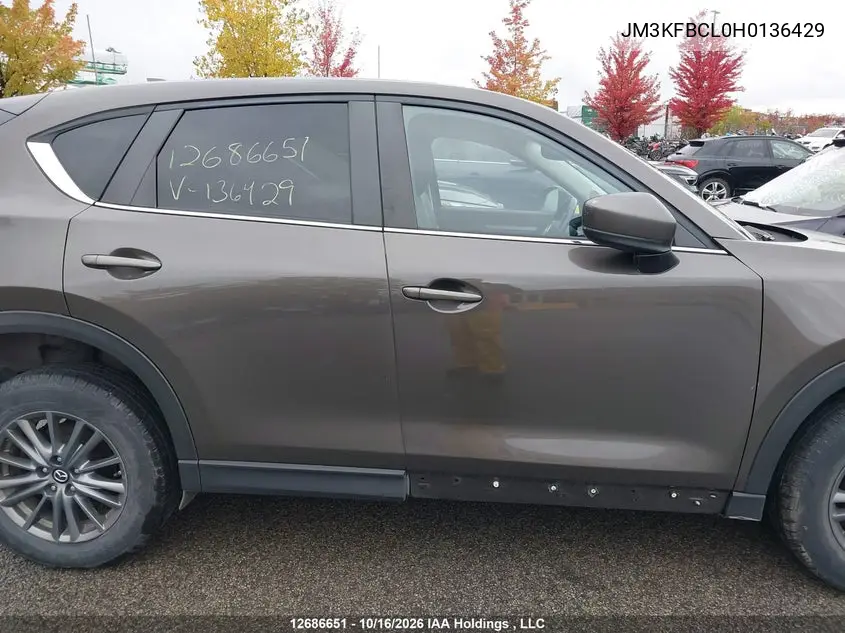 2017 MAZDA CX-5 VIN JM3KFBCL0H0136429 — фото 14