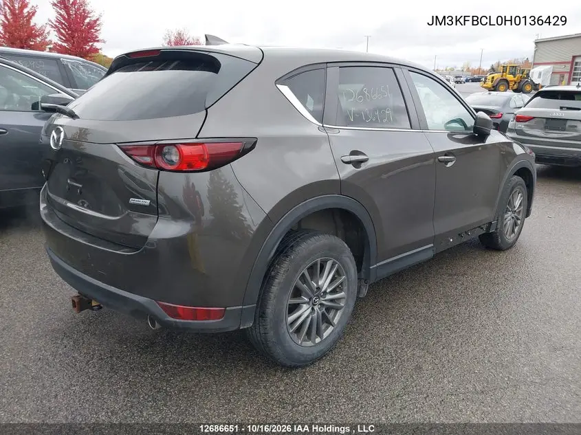 2017 MAZDA CX-5 VIN JM3KFBCL0H0136429 — фото 4