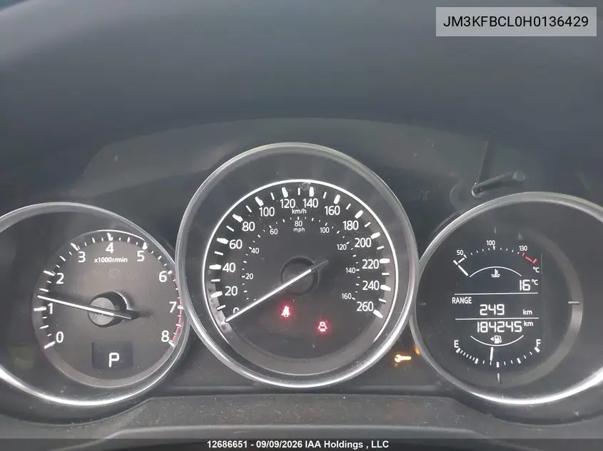 2017 MAZDA CX-5 VIN JM3KFBCL0H0136429 — фото 7