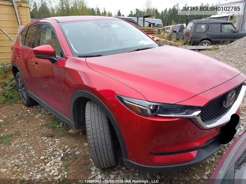 MAZDA CX-5 2017, VIN JM3KFBDL8H0102785