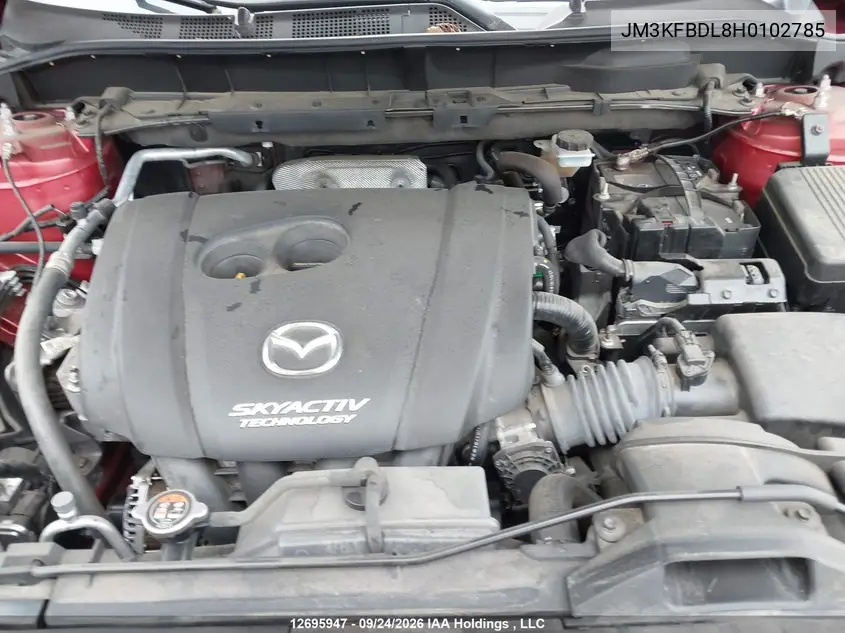 2017 MAZDA CX-5 VIN JM3KFBDL8H0102785 — фото 10