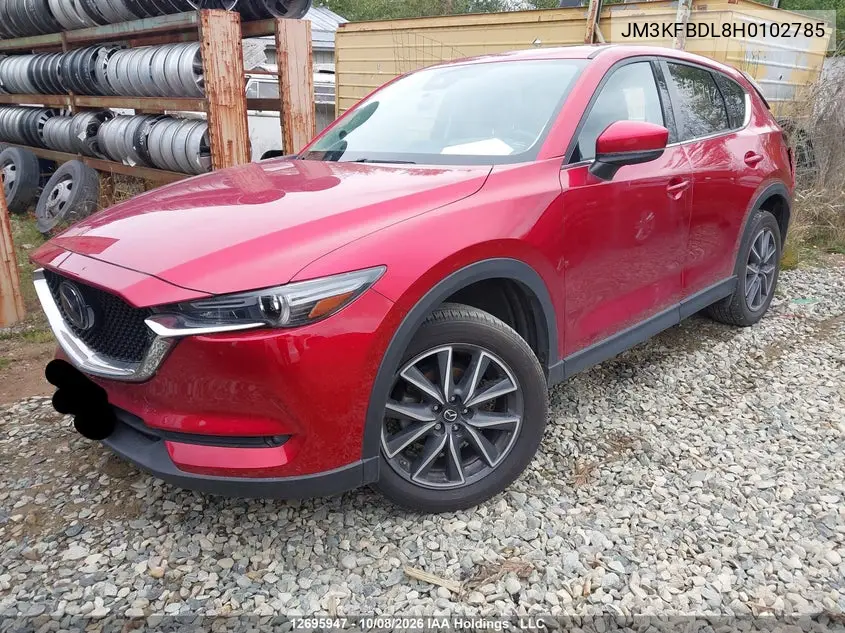 2017 MAZDA CX-5 VIN JM3KFBDL8H0102785 — фото 2