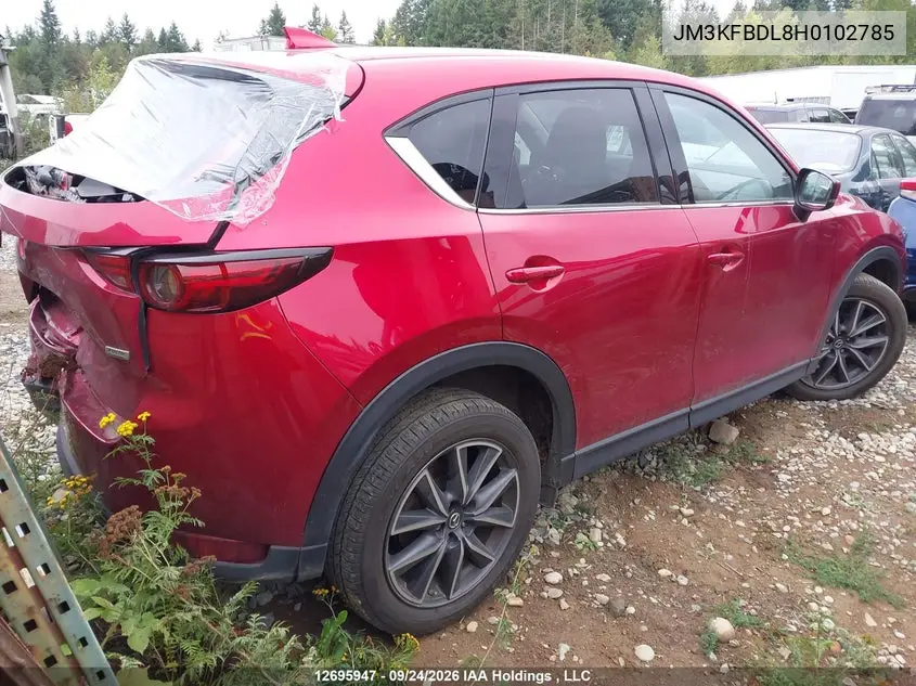 2017 MAZDA CX-5 VIN JM3KFBDL8H0102785 — фото 4