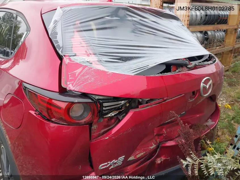2017 MAZDA CX-5 VIN JM3KFBDL8H0102785 — фото 6