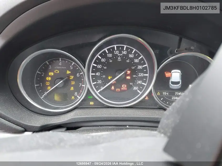 2017 MAZDA CX-5 VIN JM3KFBDL8H0102785 — фото 7