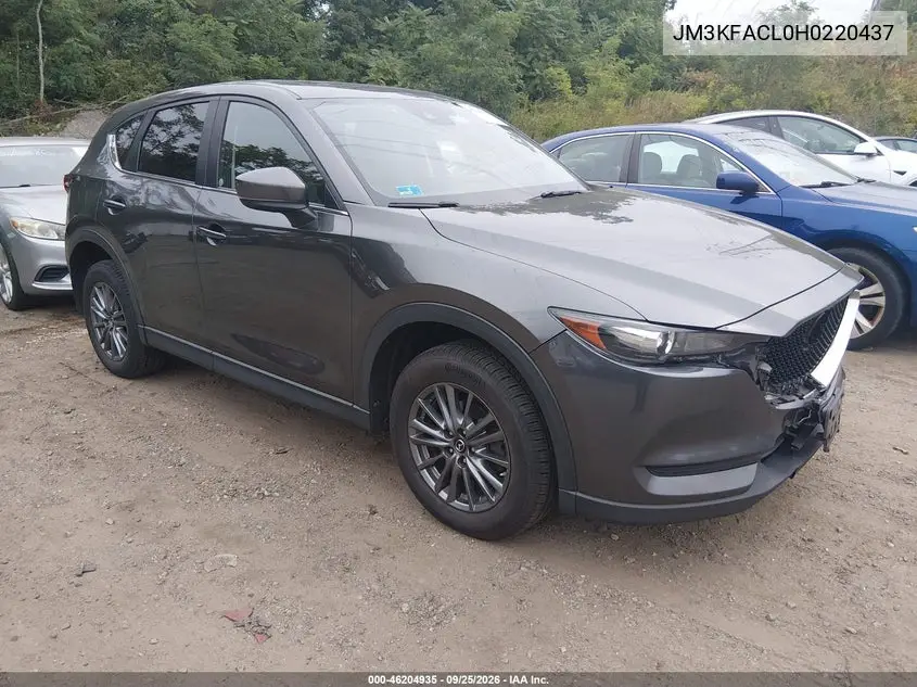 MAZDA CX-5 2017, VIN JM3KFACL0H0220437
