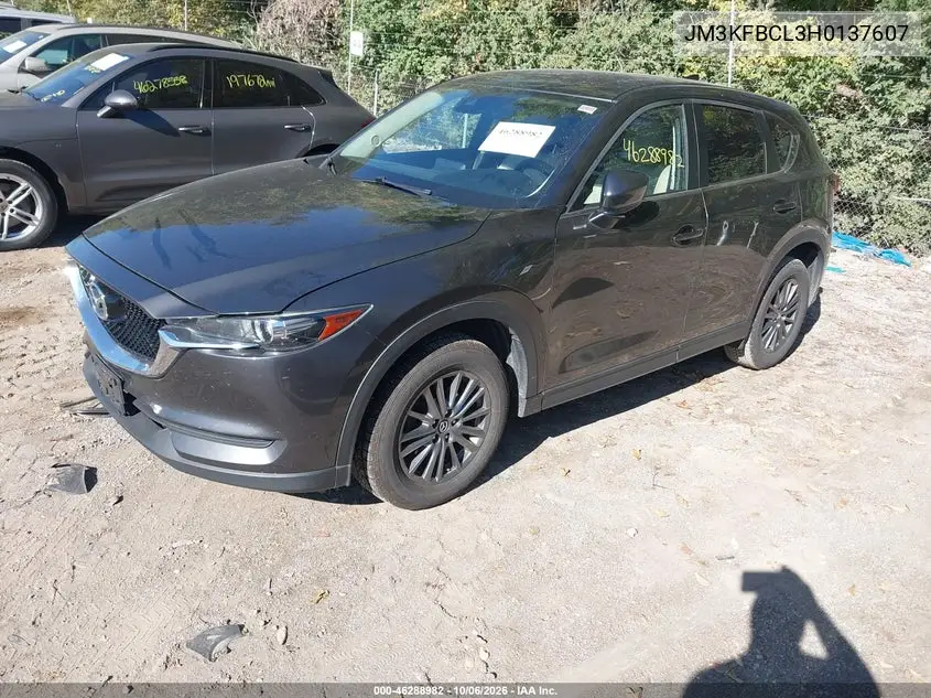 2017 MAZDA CX-5 VIN JM3KFBCL3H0137607 — фото 2