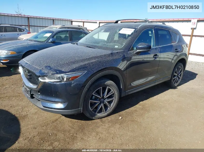 2017 MAZDA CX-5 VIN JM3KFBDL7H0210850 — фото 2