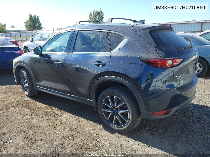 2017 MAZDA CX-5 VIN JM3KFBDL7H0210850 — фото 3
