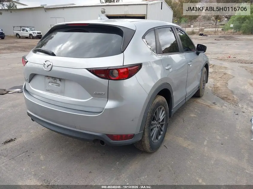 2017 MAZDA CX-5 VIN JM3KFABL5H0116706 — фото 4