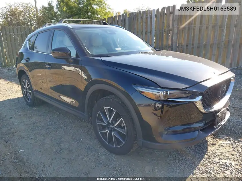MAZDA CX-5 2017, VIN JM3KFBDL5H0163589